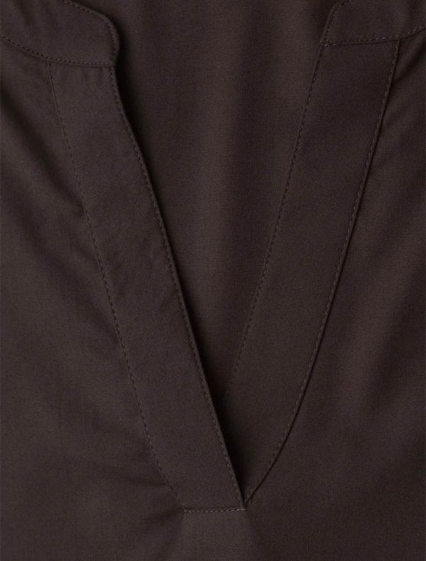 Camicia manica corta Street One - marrone