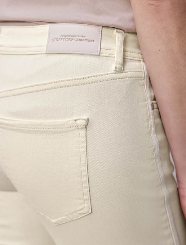 Pantalone jeans Street One - burro