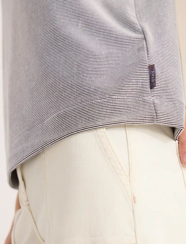 T-shirt manica corta Cecil - marrone