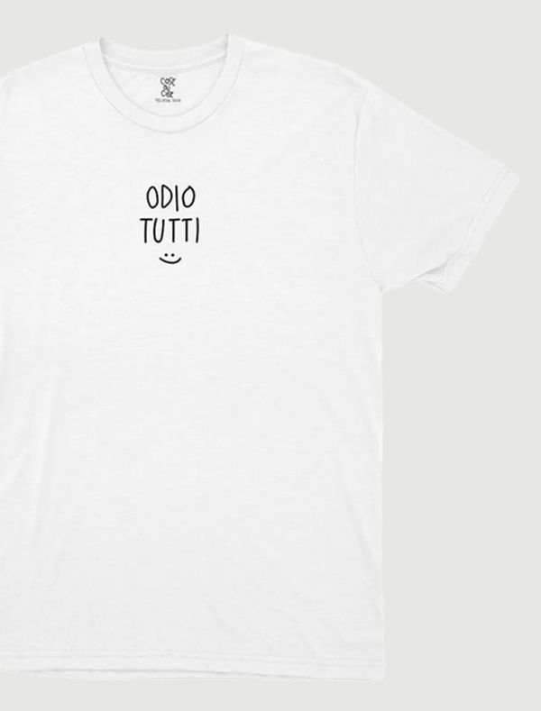 T-shirt manica corta Cose Su Cose - bianco