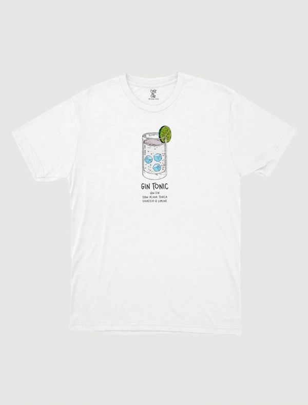 T-shirt manica corta Cose Su Cose - bianco