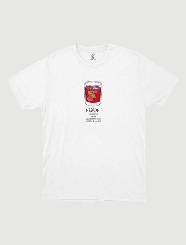 T-shirt manica corta Cose Su Cose - bianco