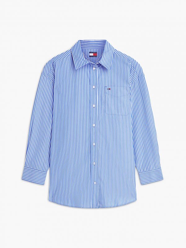 Camicia manica lunga Tommy Jeans - blu