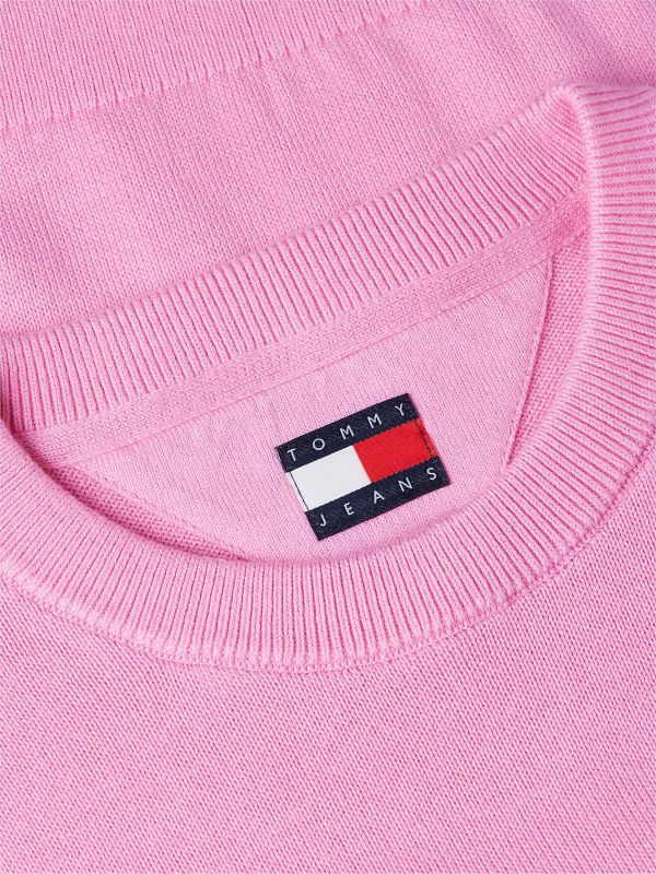Maglia manica lunga Tommy Jeans - pink