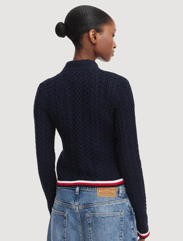 Maglia manica lunga Tommy Jeans - blu