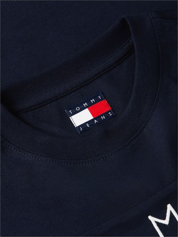 T-shirt manica corta Tommy Jeans - blu