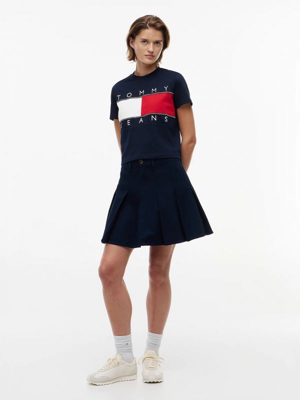 T-shirt manica corta Tommy Jeans - blu