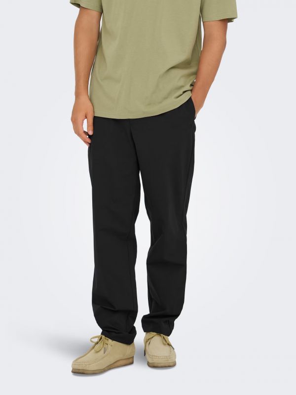 Pantalone casual Only & Sons - black