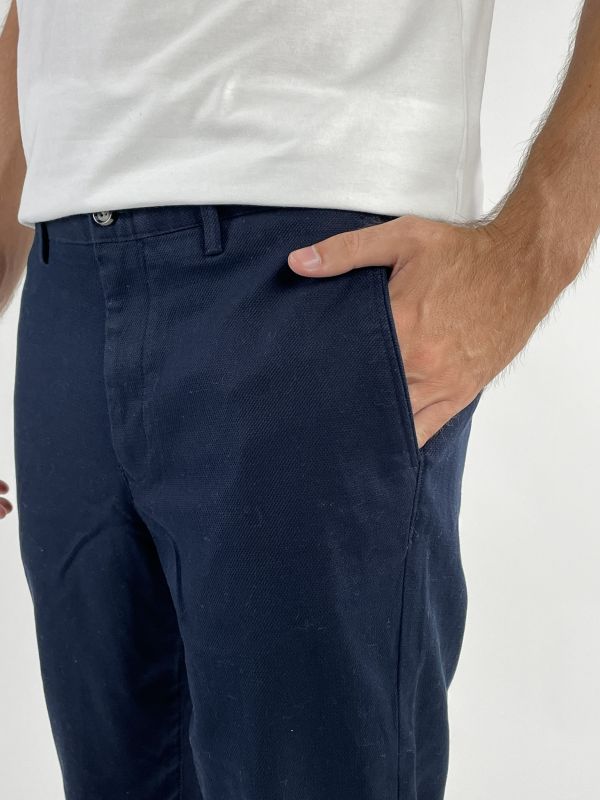 Pantalone cotone Tommy Hilfiger - blu scuro
