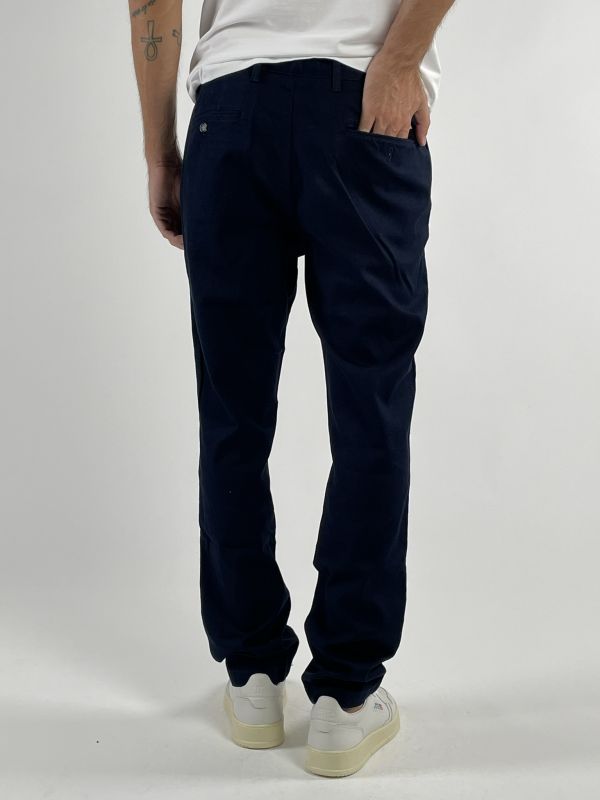 Pantalone cotone Tommy Hilfiger - blu scuro