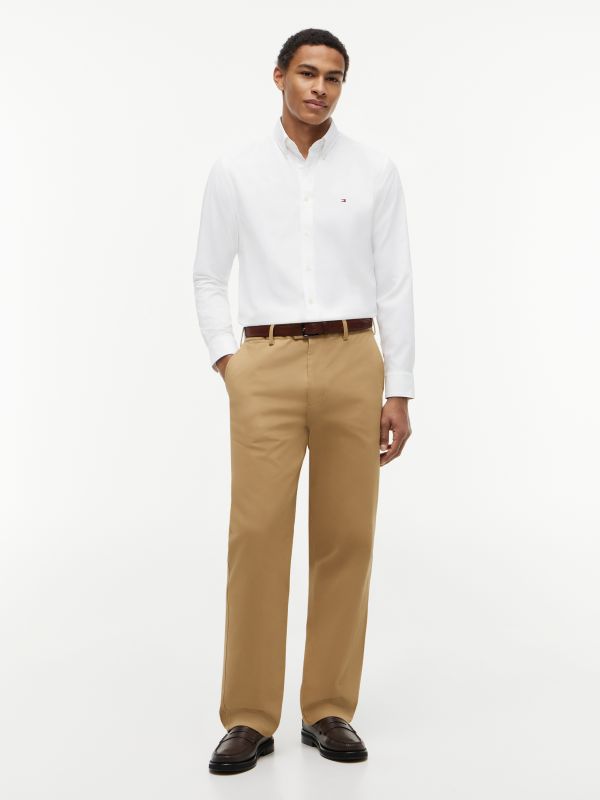 Camicia manica lunga casual Tommy Hilfiger - white