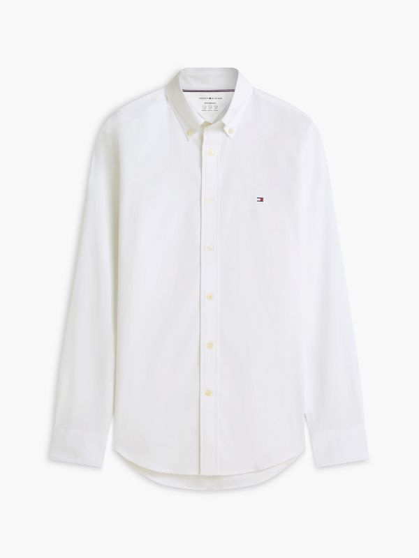 Camicia manica lunga casual Tommy Hilfiger - white
