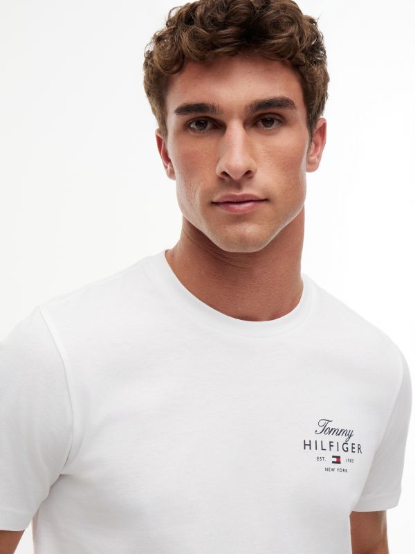 T-shirt manica corta Tommy Hilfiger - white