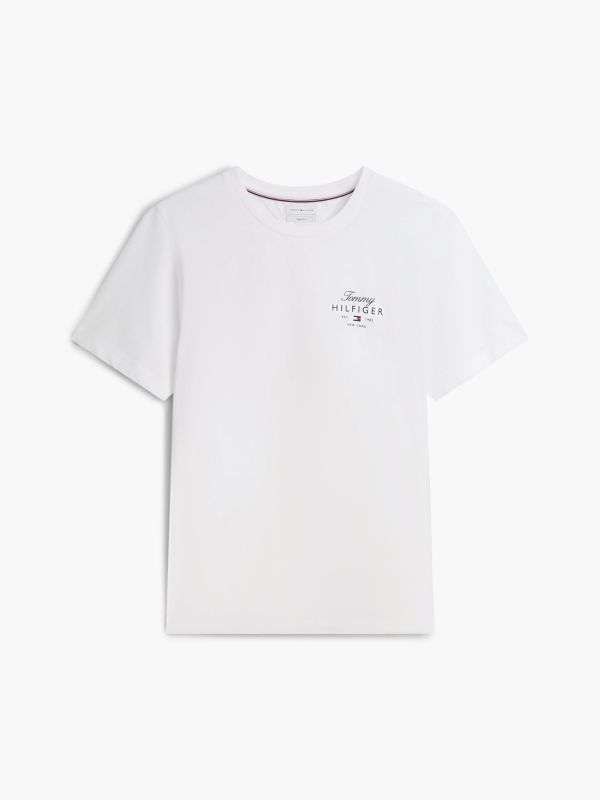 T-shirt manica corta Tommy Hilfiger - white