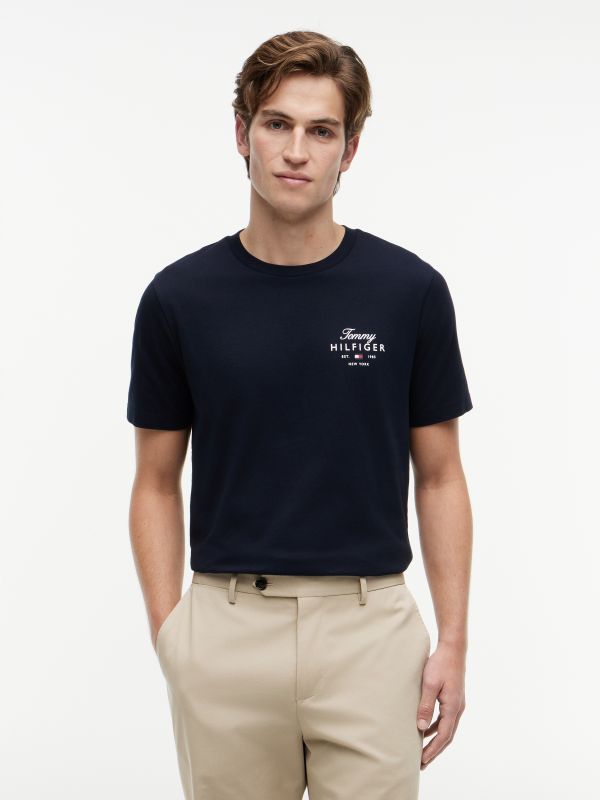 T-shirt manica corta Tommy Hilfiger - sky