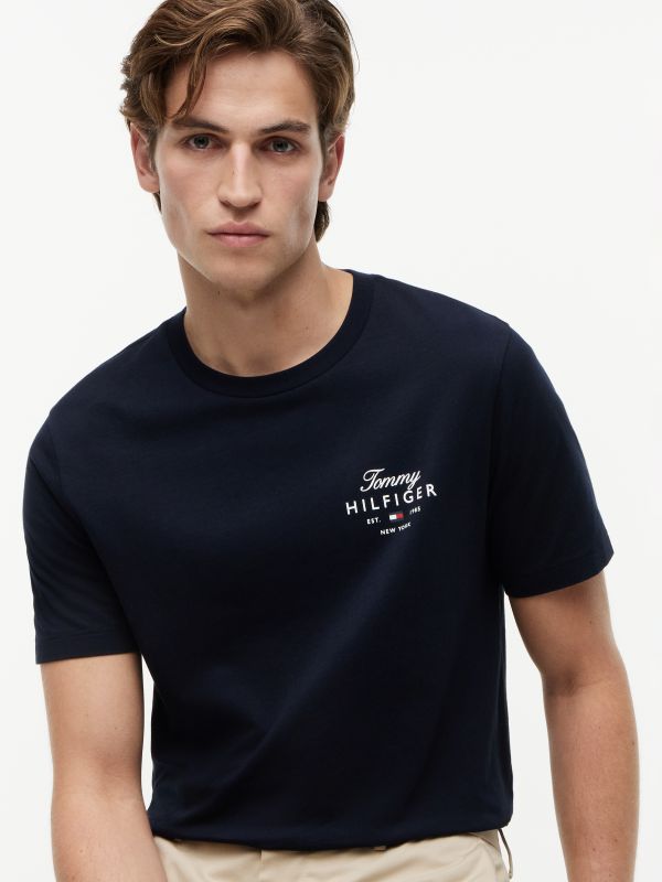 T-shirt manica corta Tommy Hilfiger - sky