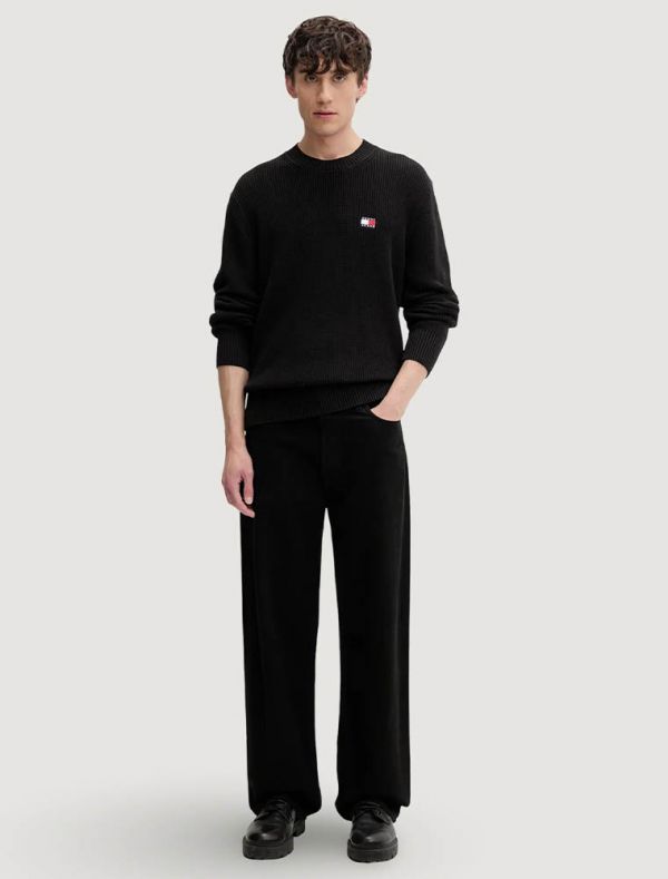 Maglia manica lunga Tommy Jeans - black
