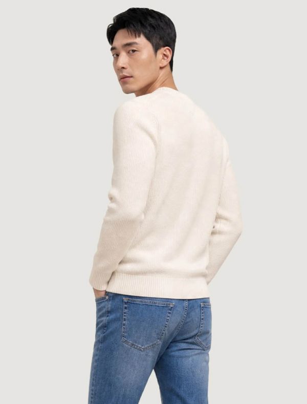 Maglia manica lunga Tommy Jeans - white