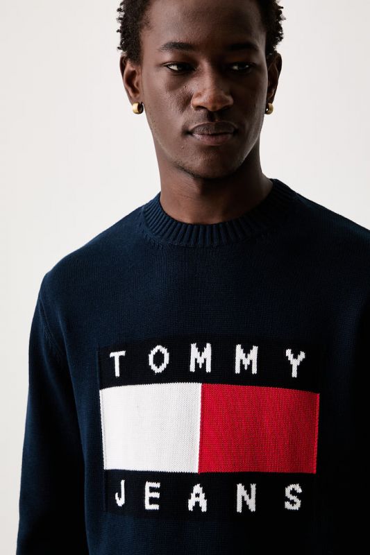 Maglia manica lunga Tommy Jeans - dark navy
