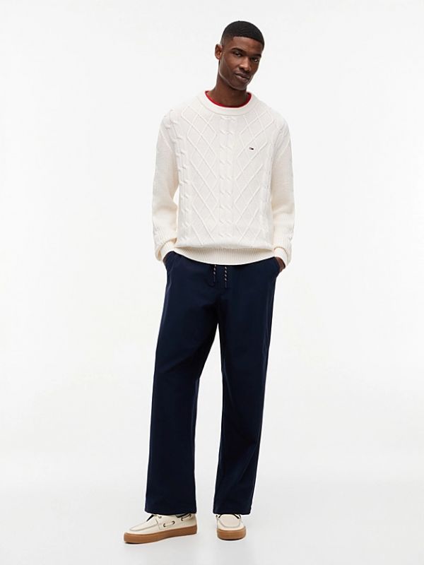 Maglia manica lunga Tommy Jeans - white