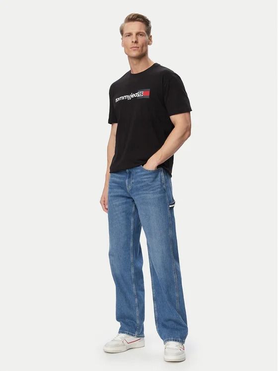 T-shirt manica corta Tommy Jeans - black
