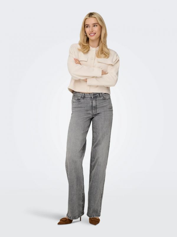 Pantalone jeans Jdy - light grey melange