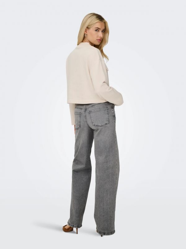 Pantalone jeans Jdy - light grey melange