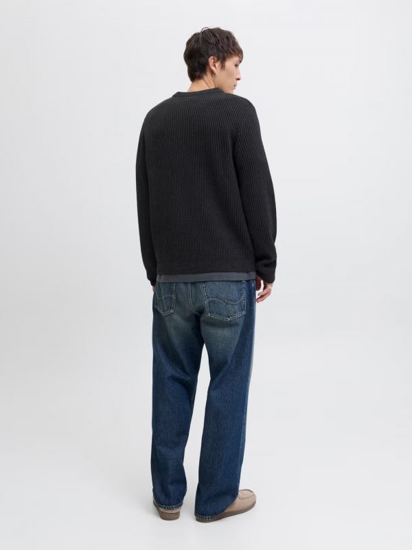 Maglia manica lunga Jack & Jones - black