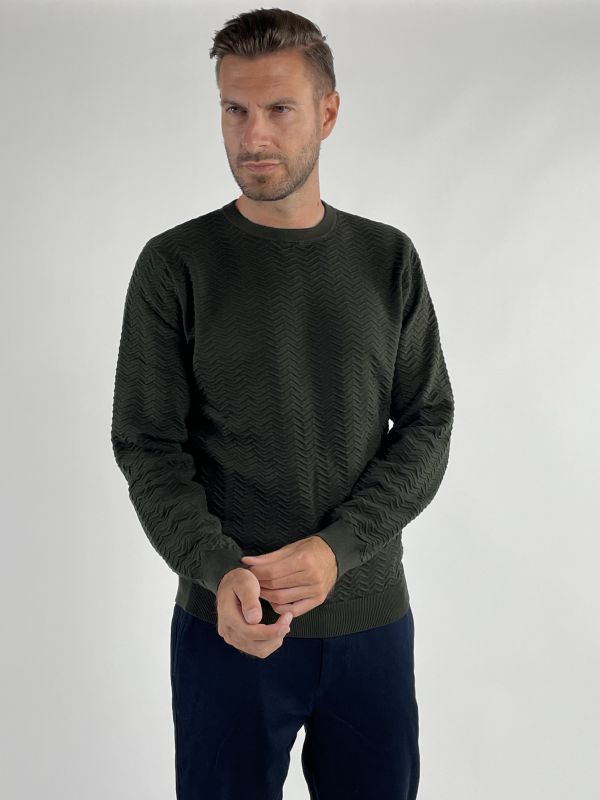 Maglia manica lunga Antony Morato - verde oliva