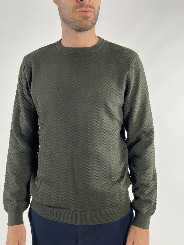 Maglia manica lunga Antony Morato - verde oliva