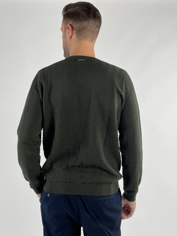 Maglia manica lunga Antony Morato - verde oliva