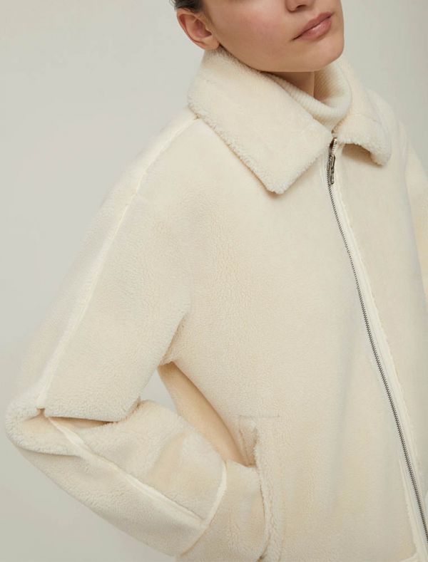 Giaccone montone Pennyblack - burro