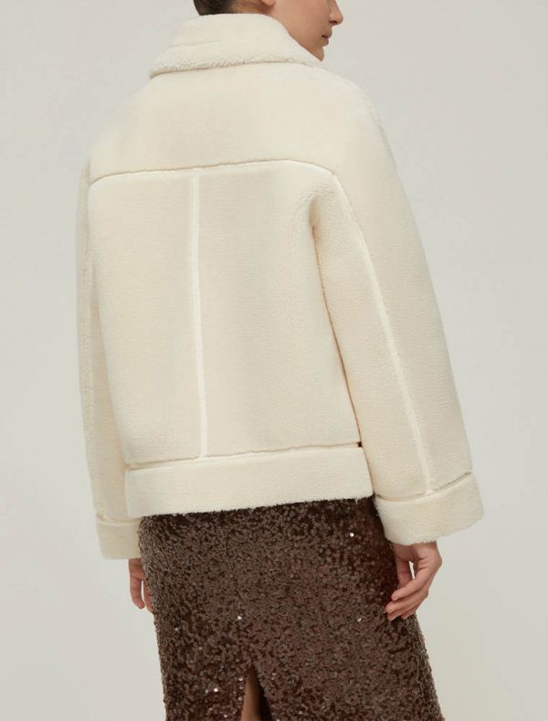 Giaccone montone Pennyblack - burro