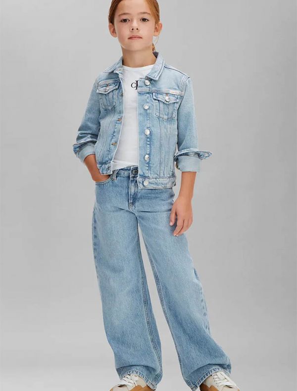 Pantalone jeans Calvin Klein - denim chiaro