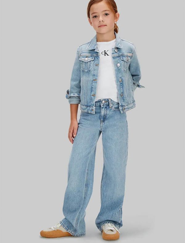 Pantalone jeans Calvin Klein - denim chiaro