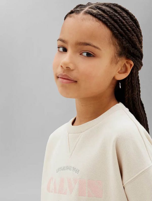 Maglia in felpa Calvin Klein - beige