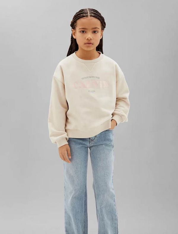 Maglia in felpa Calvin Klein - beige