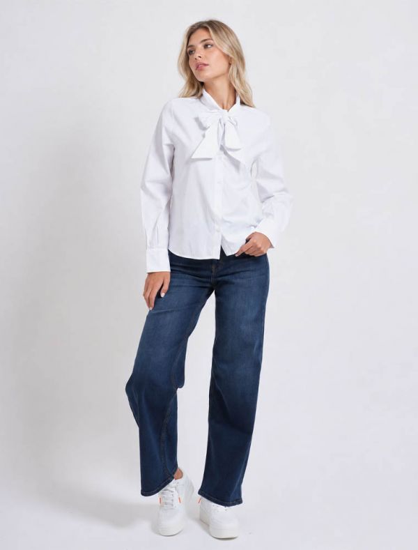 Camicia manica lunga giovane Only - bright white