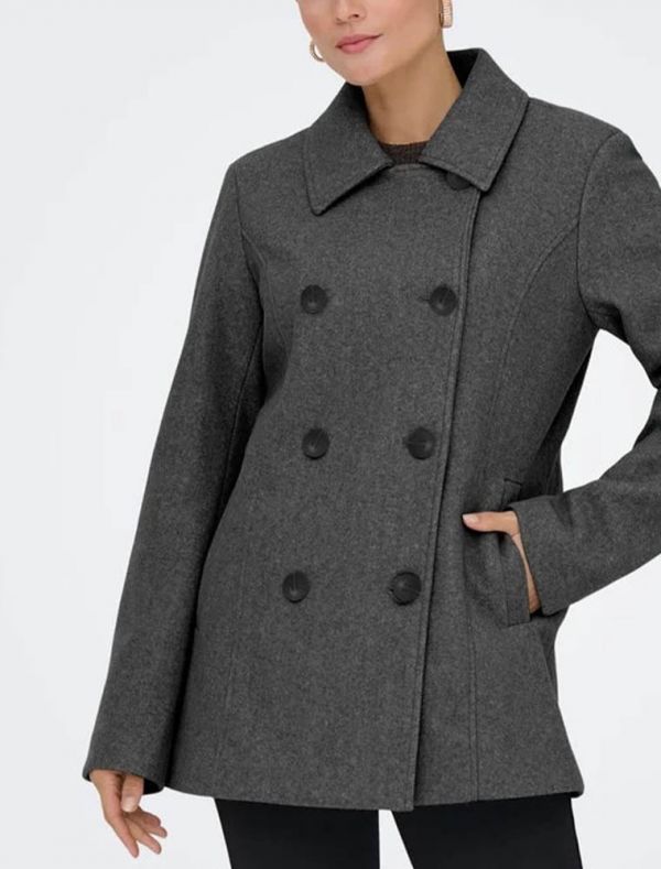 Giaccone Only - dark grey melange