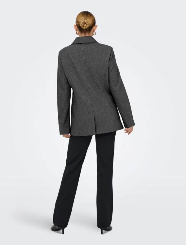 Giaccone Only - dark grey melange
