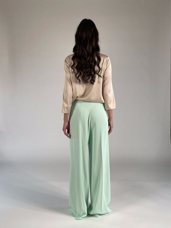 Pantalone Rinascimento - verde menta
