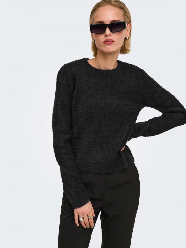 Maglia manica lunga Only - black