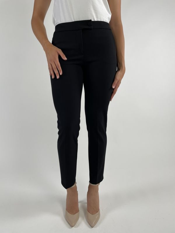 Pantalone curvy Rinascimento Curvy - nero