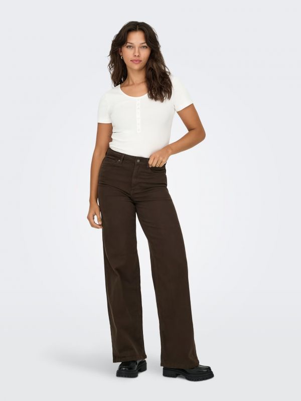 Pantalone jeans Only - dark brown