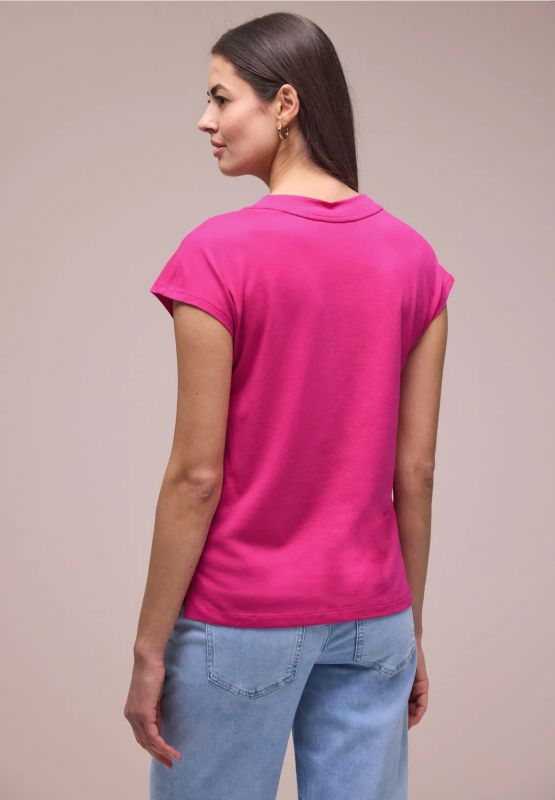 T-shirt manica corta Street One - fucsia