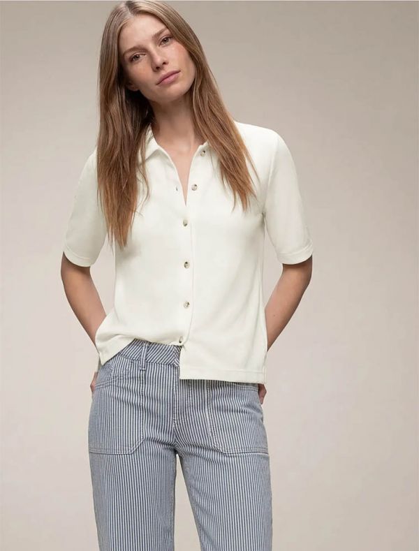Maglia manica corta Street One - bianco