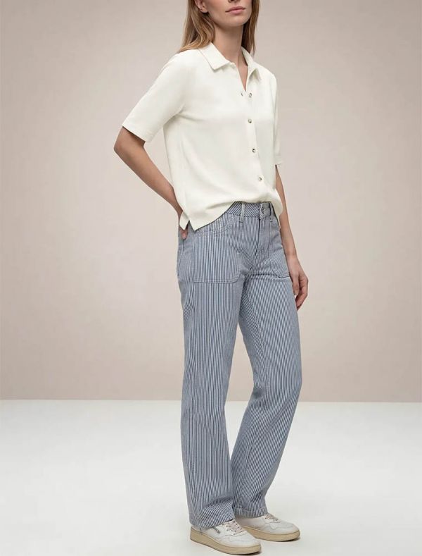 Maglia manica corta Street One - bianco