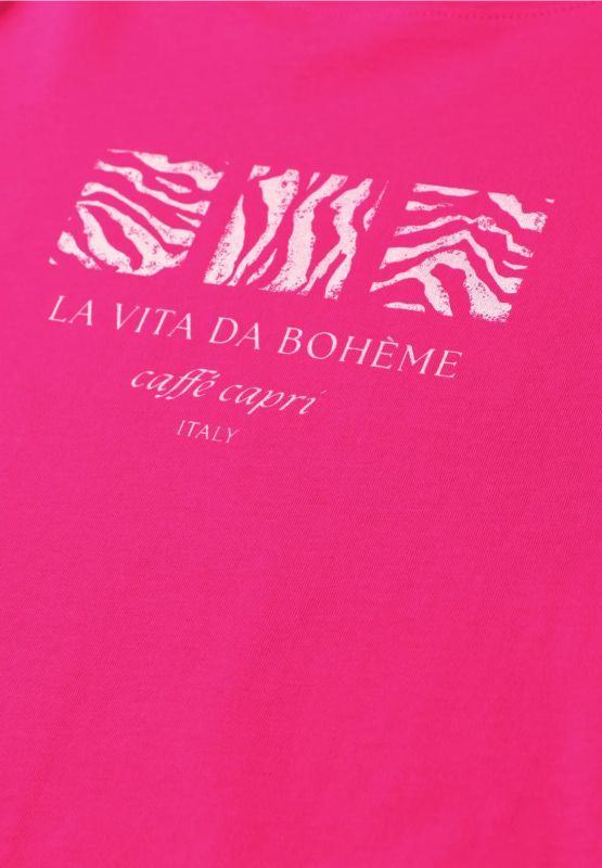 T-shirt manica corta Street One - magenta