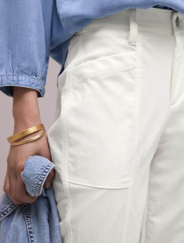 Pantalone Street One - bianco