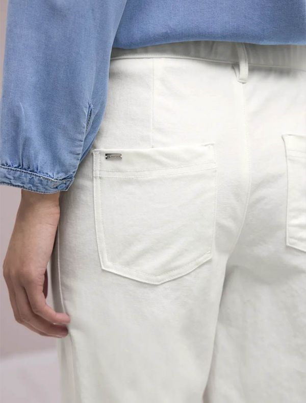Pantalone Street One - bianco